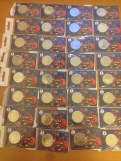 Полный набор памятных медалей чм fifa 2018