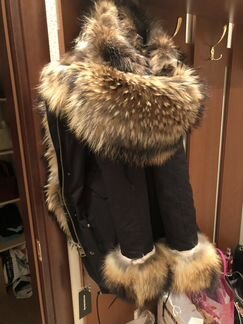 Парка натуральный мех