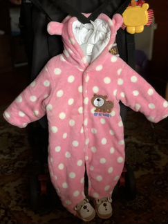 Комбинезон Kerry 68/74 зима+флис в подарок