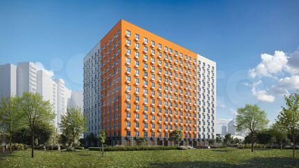 1-к апартаменты, 36.3 м², 8/15 эт.