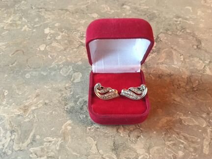 Клипсы женские, винтаж