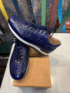 Кроссовки из кожи крокодила Alex Vos