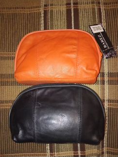 Косметичка из натуральной кожи