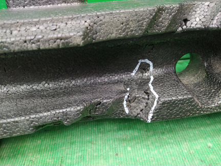 Абсорбер бампера передний Nissan Qashqai