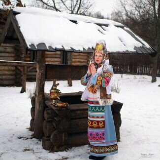 Народный костюм русский север. Аренда