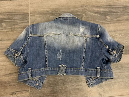 Короткая джинсовка xs