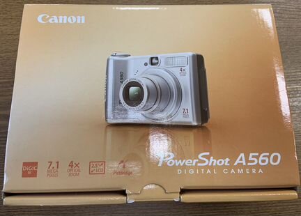 Фотоаппарат Canon PowerShot A560