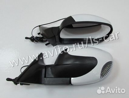 Зеркала боковые Ваз LADA 2110 2111 2112 белые