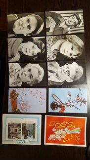 Почтовые фото карточки СССР 80-е и Германия