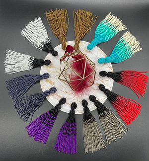 Серьги из бисера