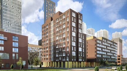 2-к квартира, 82 м², 37/51 эт.