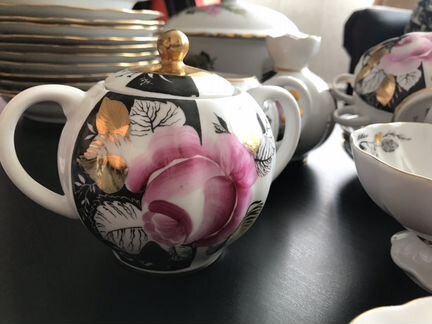 Чайный сервис Лфз розы