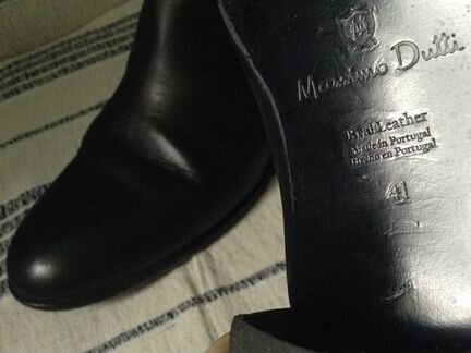 Ботинки Massimo Dutti полусапоги