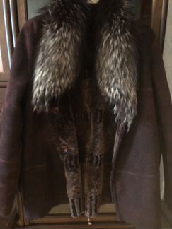 Дубленка двусторонняя абсолютно новая Турция