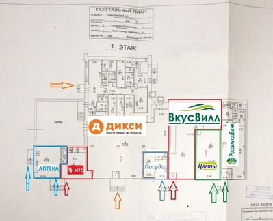 Арендный бизнес (аптека) у м. Электрозаводская