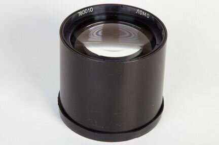 Объектив, ломо окп1-250-1, 1:3 F250 (8х10