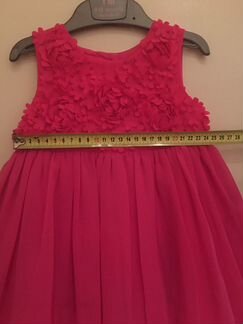 Платье Mothercare розовое 9-12м