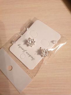 Серьги новые