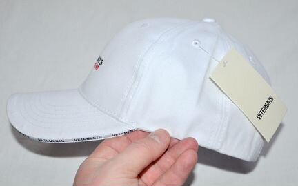 Кепка / бейсболка / Vetements / новая (белая)