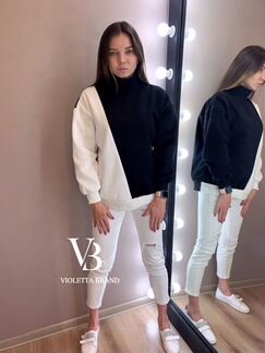 Толстовка на флисе oversize