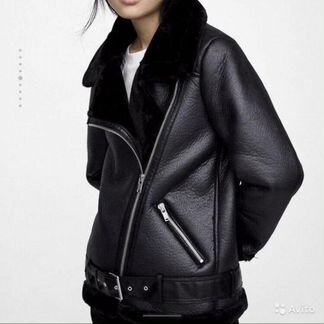 Дубленка zara