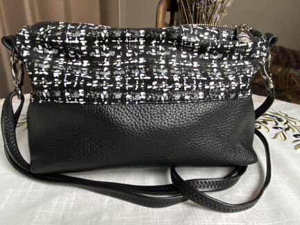 Сумка женская через плечо натуральная кожа