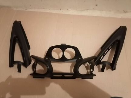 Пластик глушителя снегохода Yamaha