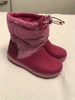 Сапоги Crocs, детские утепленные c12, 29размер