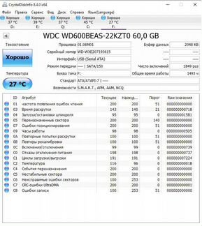 Жесткие диски 2,5
