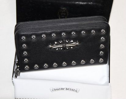 Мужской кожаный клатч Chrome Hearts 2Х large magic