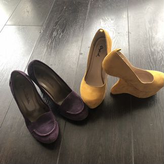 Туфли желтые 35 36