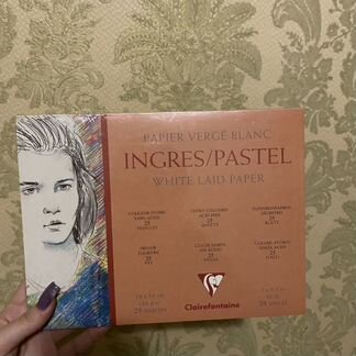 Clairefontaine ingres/pastel 18x24 130г/м2 25 лист