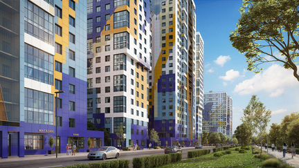 1-к квартира, 40.2 м², 25/25 эт.