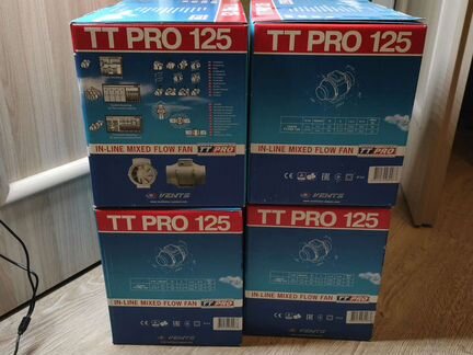Продам кананальные вентиляторы Vents TT Pro