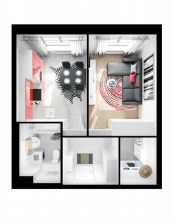 1-к квартира, 34 м², 9/33 эт.