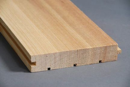 Доска пола из лиственницы 35 х 90 х 200см