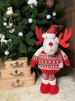 Новогодняя игрушка Олень 55 см