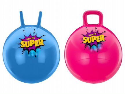 Мяч-попрыгун 55 см (фитбол детский с ручкой)