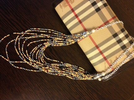 Колье в стиле burberry