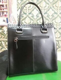 Тяжелая кожаная сумка Galaday