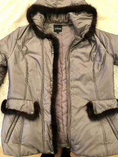 Пальто утеплёное зимнее на синтепоне женская