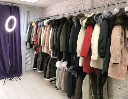 Парка с мехом