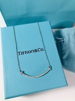 Кулон колье Tiffany T Smile