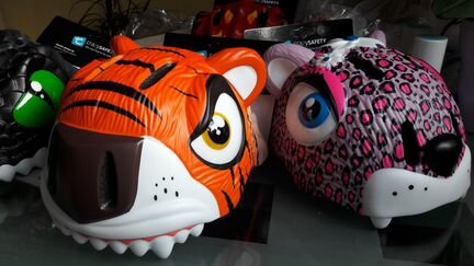 Детский Шлем Crazy Safety Tiger (тигр)