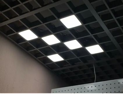 Светильники для потолка грильято, армстронг, споты