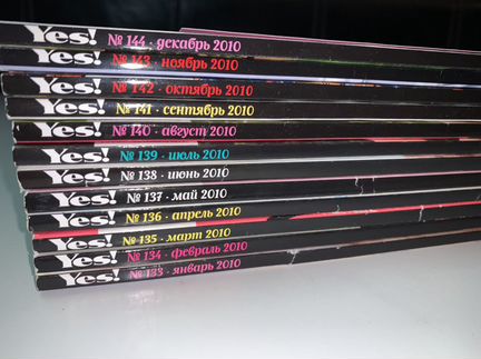 Журналы YES 2010 год