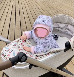 Комбинезон на девочку, 68 размер