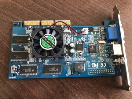 Видеокарта nvidia GeForce 2 MX 400 w/TV 64 MB