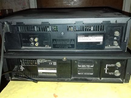 Видиомагнитофоны soni Toshiba