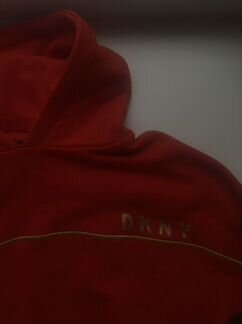 Укороченная толстовка dkny